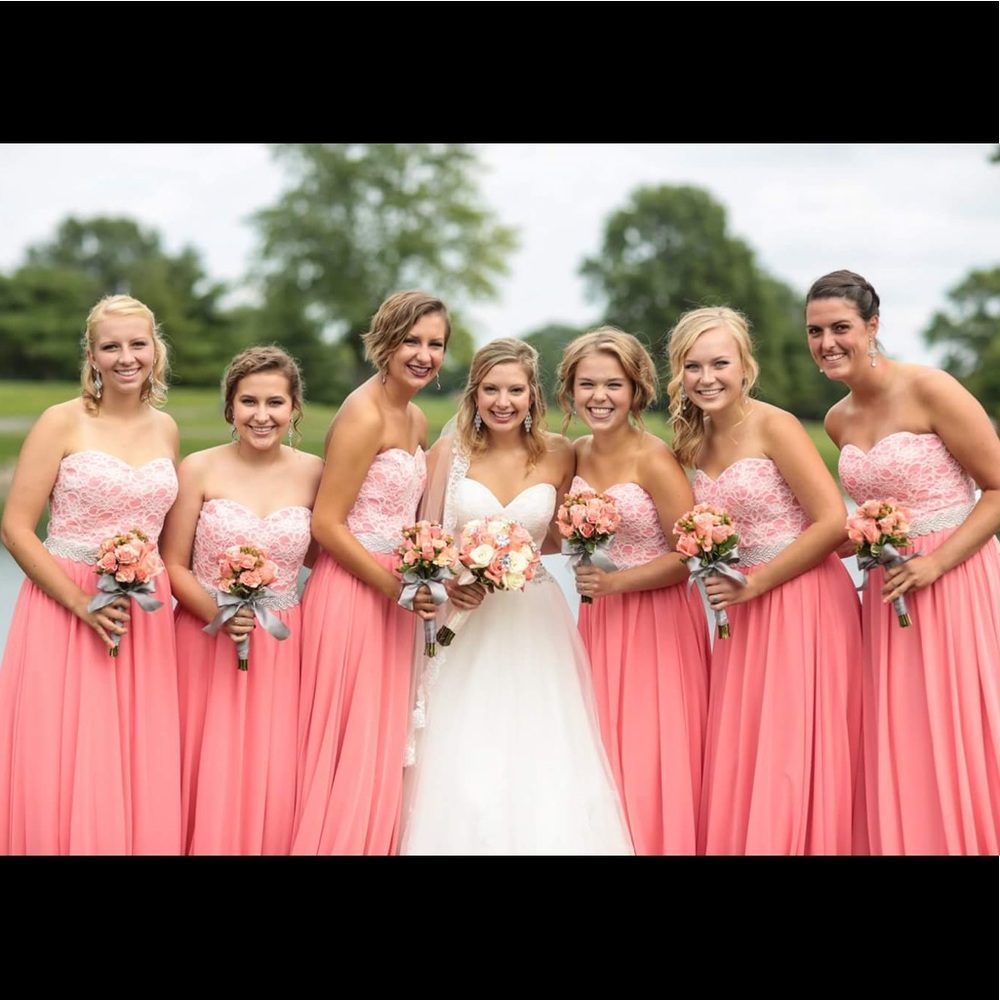 Coral Prom Dress